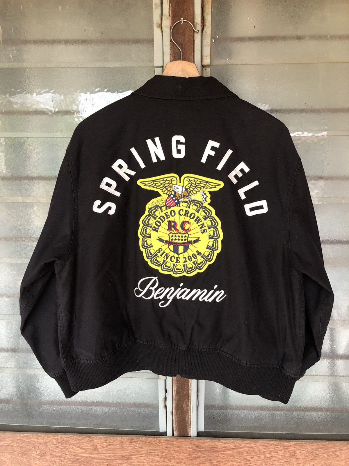 Japanese Brand Vintage Rodeo Crowns Bomber Jacket Size US L / EU 52-54 / 3 - 8 Thumbnail