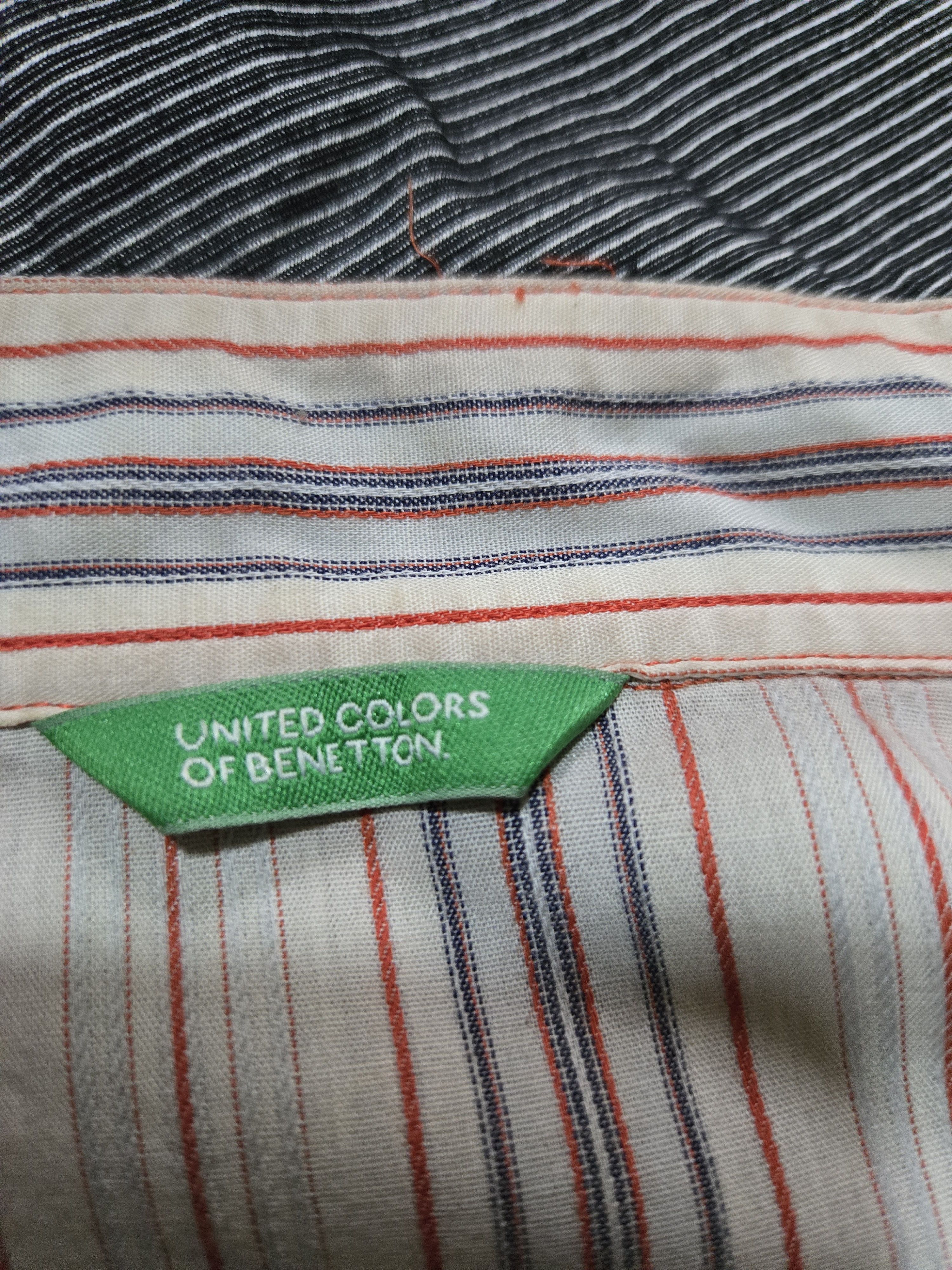 United Colors Of Benetton United Colors of Benetton Embroidery shirt Size US L / EU 52-54 / 3 - 5 Thumbnail