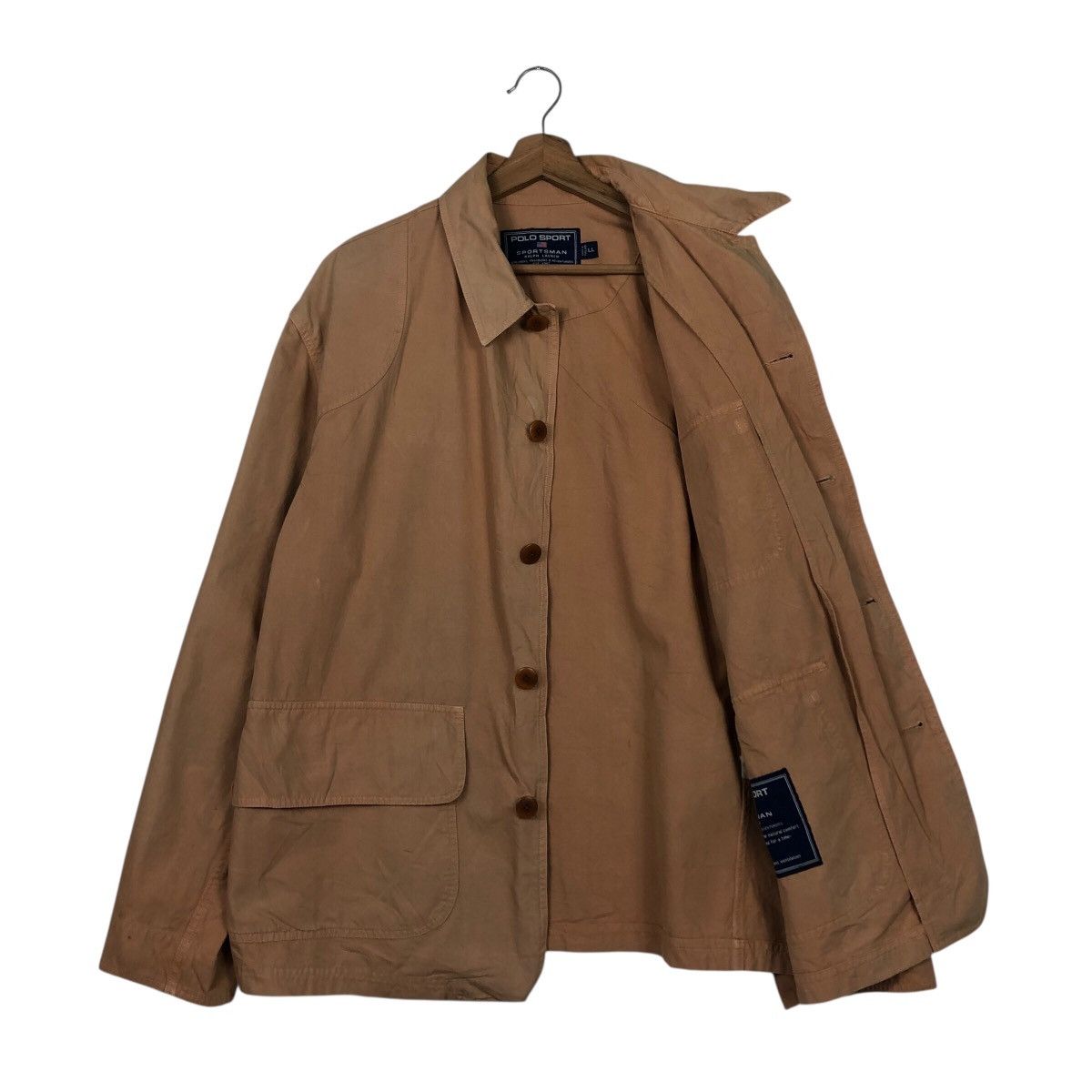 Japanese Brand 📌Polo Sport Sportsman Ralph Lauren Chore Jacket Duck Canvas Size US L / EU 52-54 / 3 - 12 Thumbnail