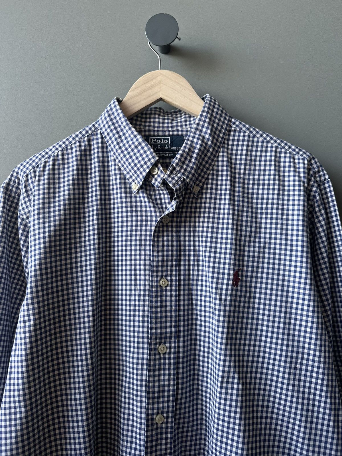 Polo Ralph Lauren Polo by Ralph Lauren Plaid Custom Fit Shirt Size XL Size US XL / EU 56 / 4 - 2 Thumbnail