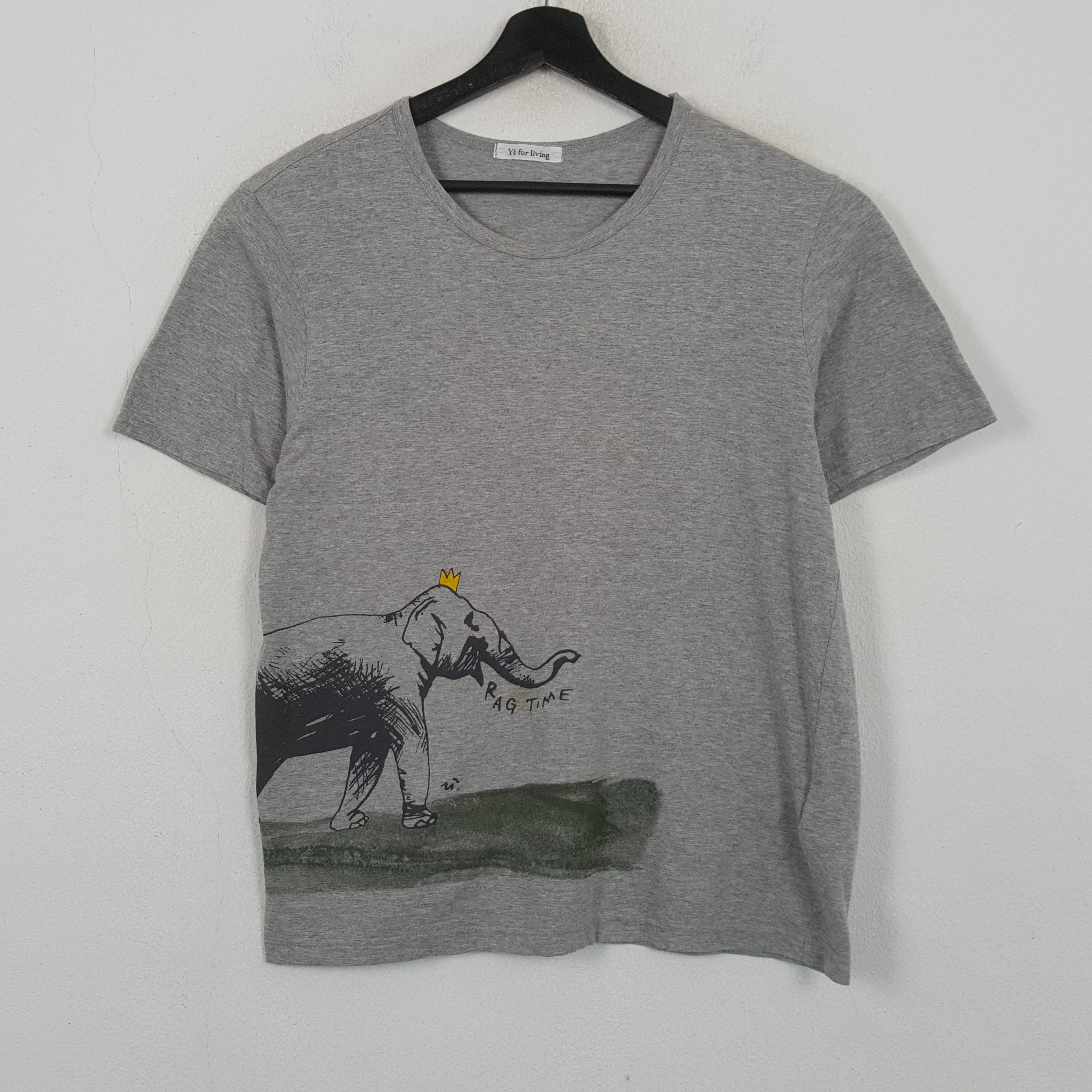 Yohji Yamamoto Ys For Living by Yohji Yamamoto Japanese Designer Tshirt RR9 Size US M / EU 48-50 / 2 - 1 Thumbnail