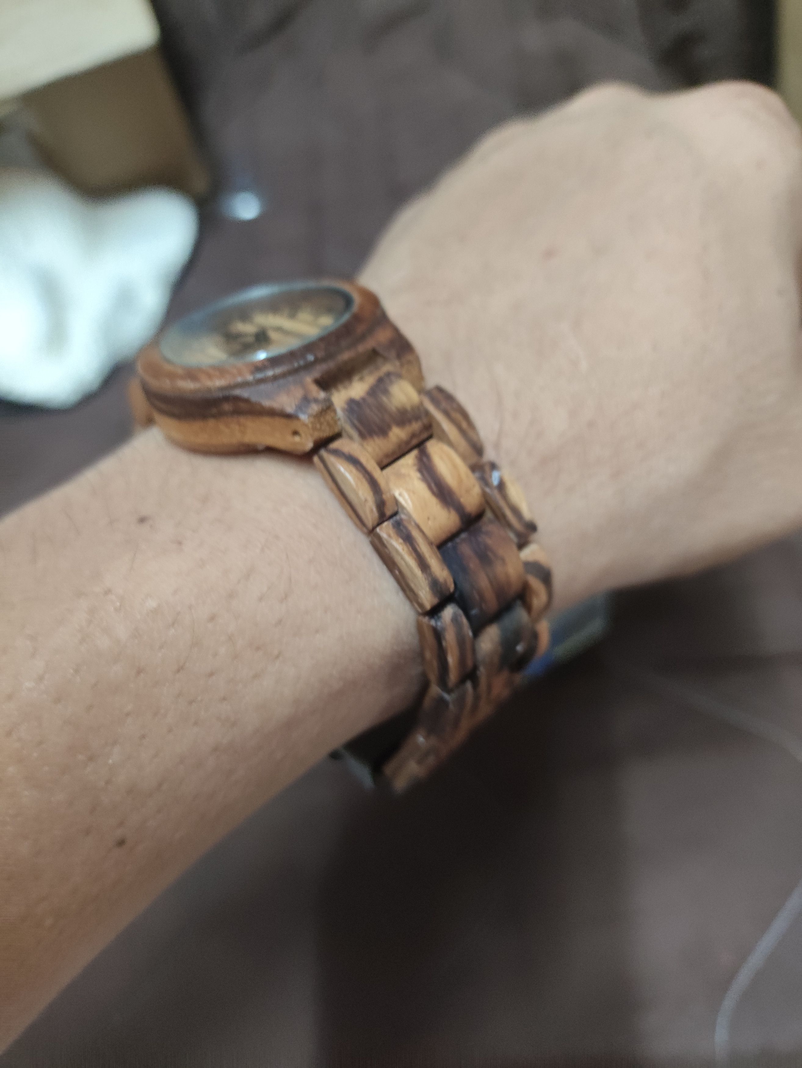 Vintage Retro Vintage FULLY Wood Watch Material (Handmade Design) Size ONE SIZE - 7 Thumbnail