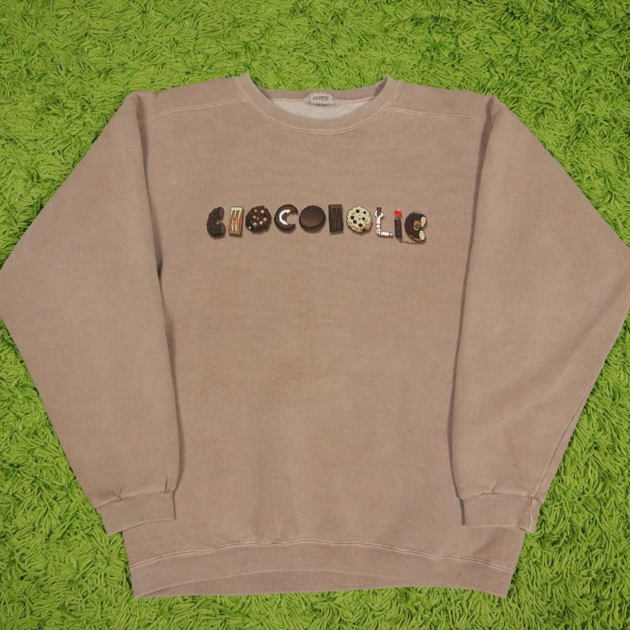 Vintage Vintage Chocoholic Hawaii Crewneck Pullover Sweatshirt Size US M / EU 48-50 / 2 - 1 Thumbnail