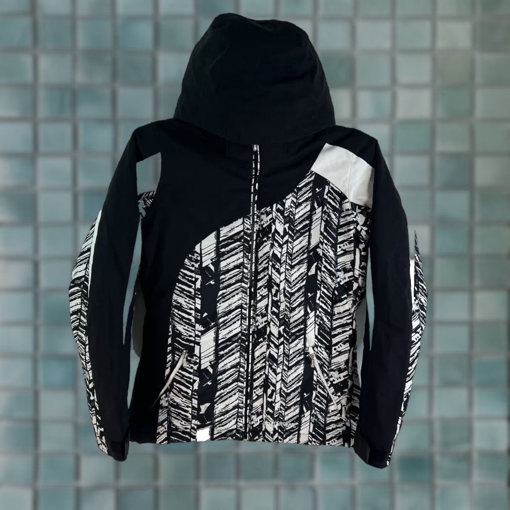 Vintage Boulder Gear Snow Ski Hooded Jacket Womens Size S Black/White Size S / US 4 / IT 40 - 1 Thumbnail