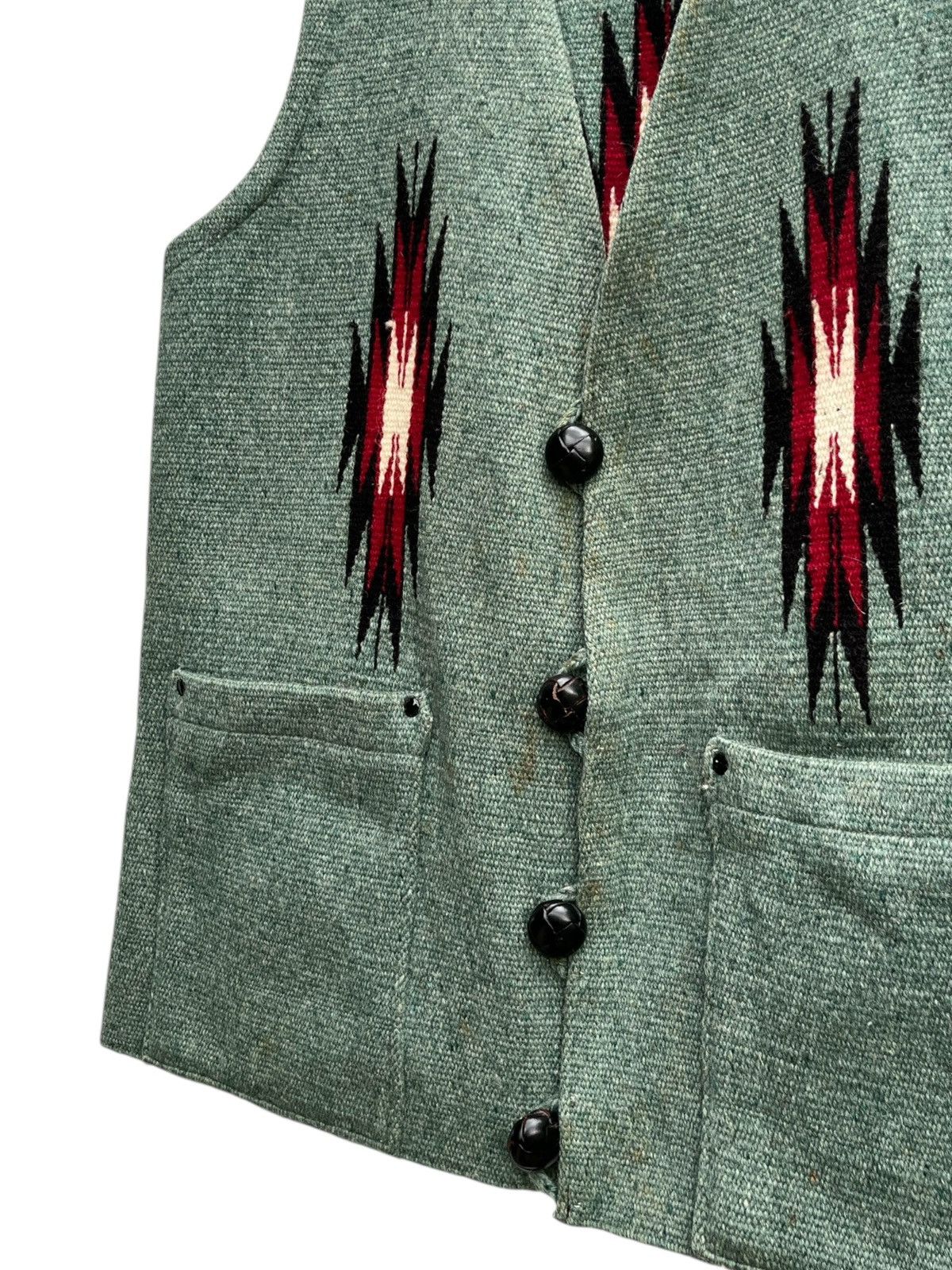 Native Vintage Ortega’s Chimayo Rare Piece Hand Woven Wool Size US M / EU 48-50 / 2 - 8 Thumbnail