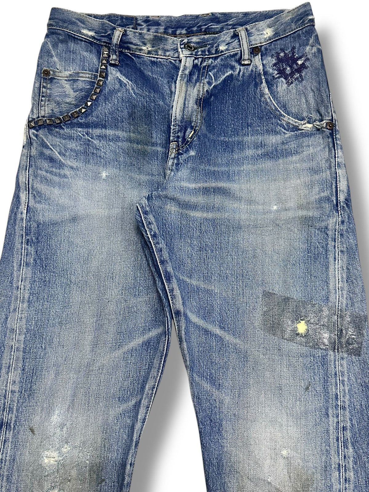 Hysteric Glamour × Japanese Brand Hysteric Glamour Vintage Jeans Slim Style With Faded Wash Size US 30 / EU 46 - 4 Thumbnail