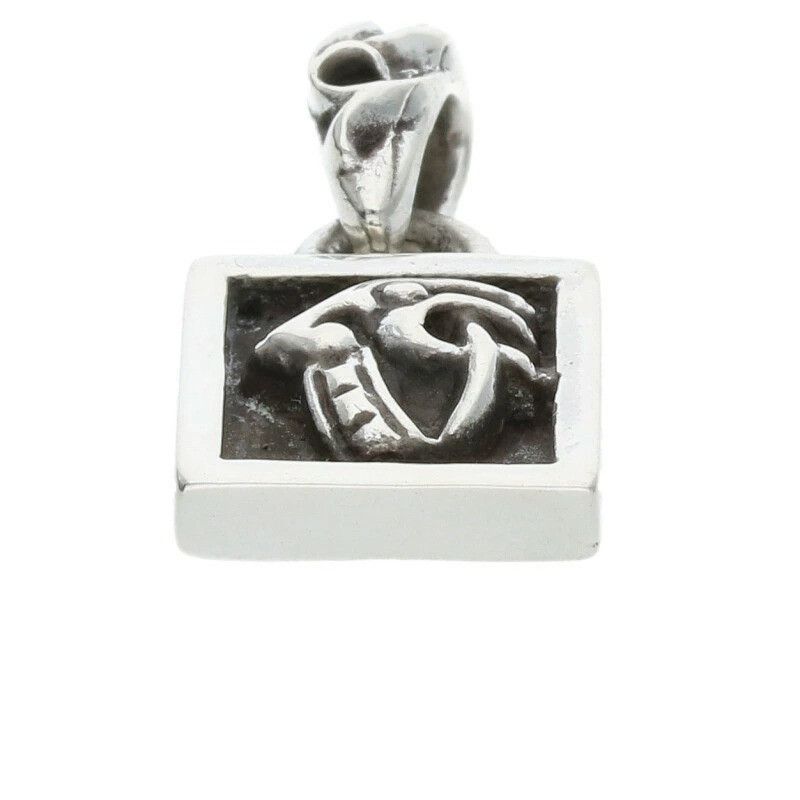 Chrome Hearts OFFER OK 🔥 CHROME HEARTS FRAMED FLORAL PENDANT silver Size ONE SIZE - 4 Thumbnail