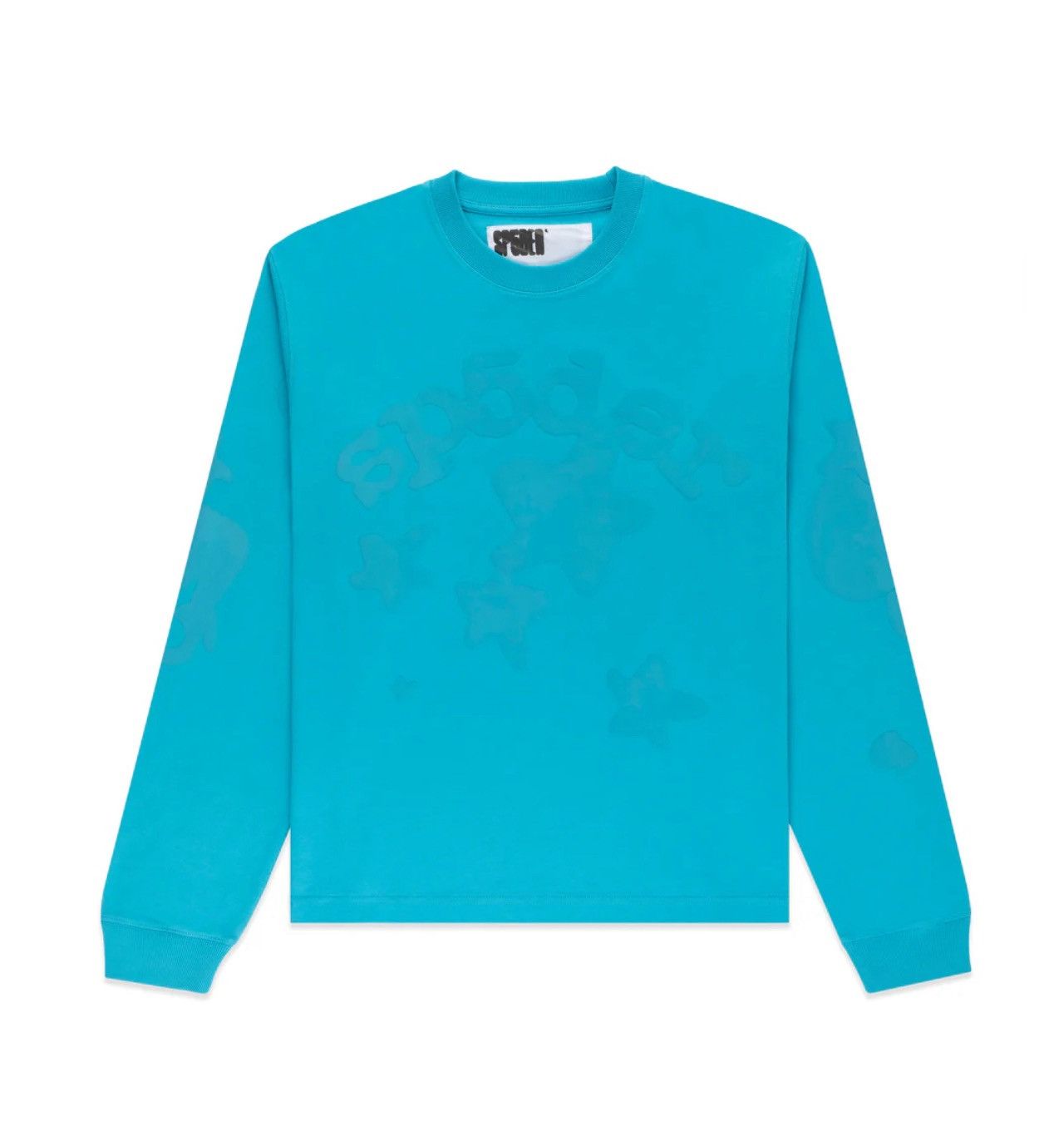 Sp5der Spider Worldwide Beluga LS Tee “Ocean Blue” Size US L / EU 52-54 / 3 - 1 Thumbnail