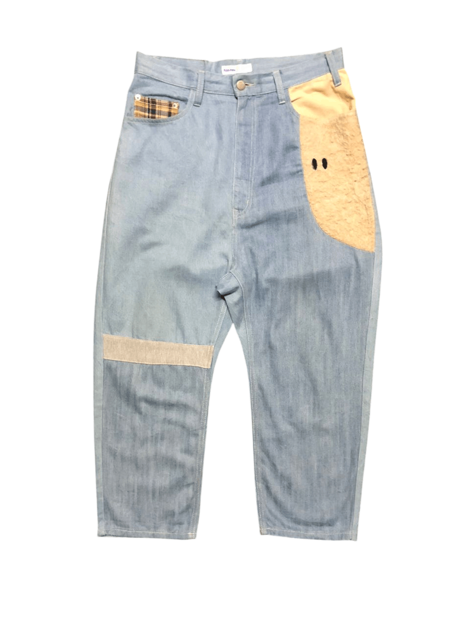 Ne-Net Ne-Net by Issey Miyake Patchwork Dnim Pants Size 32" / US 10 / IT 46 - 1 Thumbnail