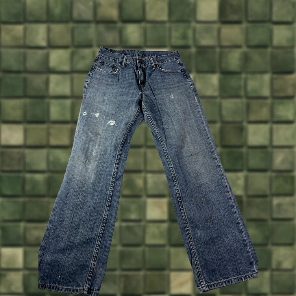 Levi's Levi's 559 Jeans Men's Regular 30x30 Distressed Denim Blue 5-Pocket Logo Vintage 90s USA | Jeans Mens XS? Size US 30 / EU 46 - 1 Thumbnail
