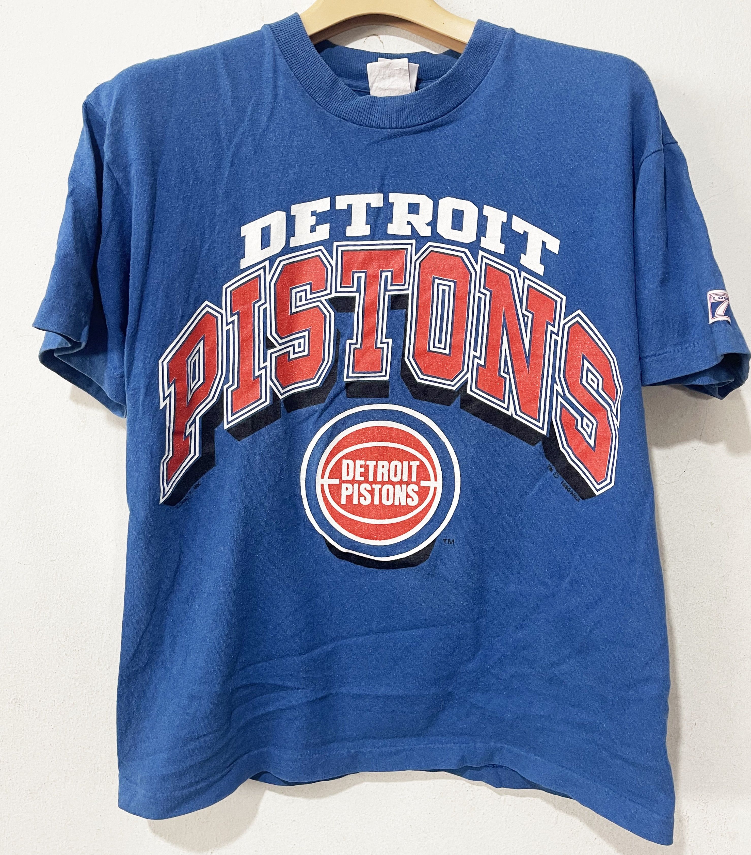 NBA × Vintage Vintage 90s Detroit Pistons NBA Shirt Size US XS / EU 42 / 0 - 1 Thumbnail