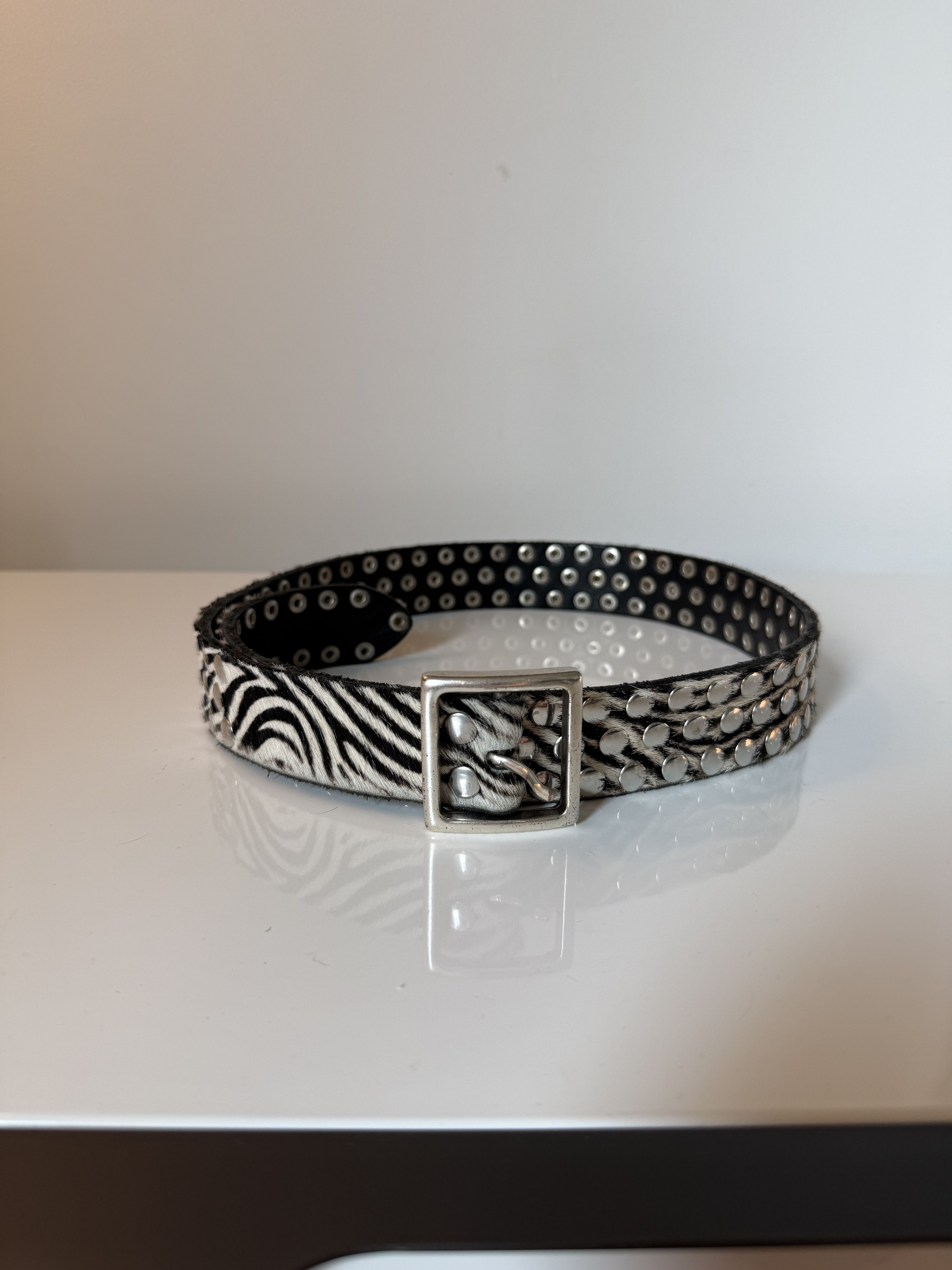 Golden Goose Golden Goose Pony Hair Belt Size ONE SIZE - 1 Thumbnail