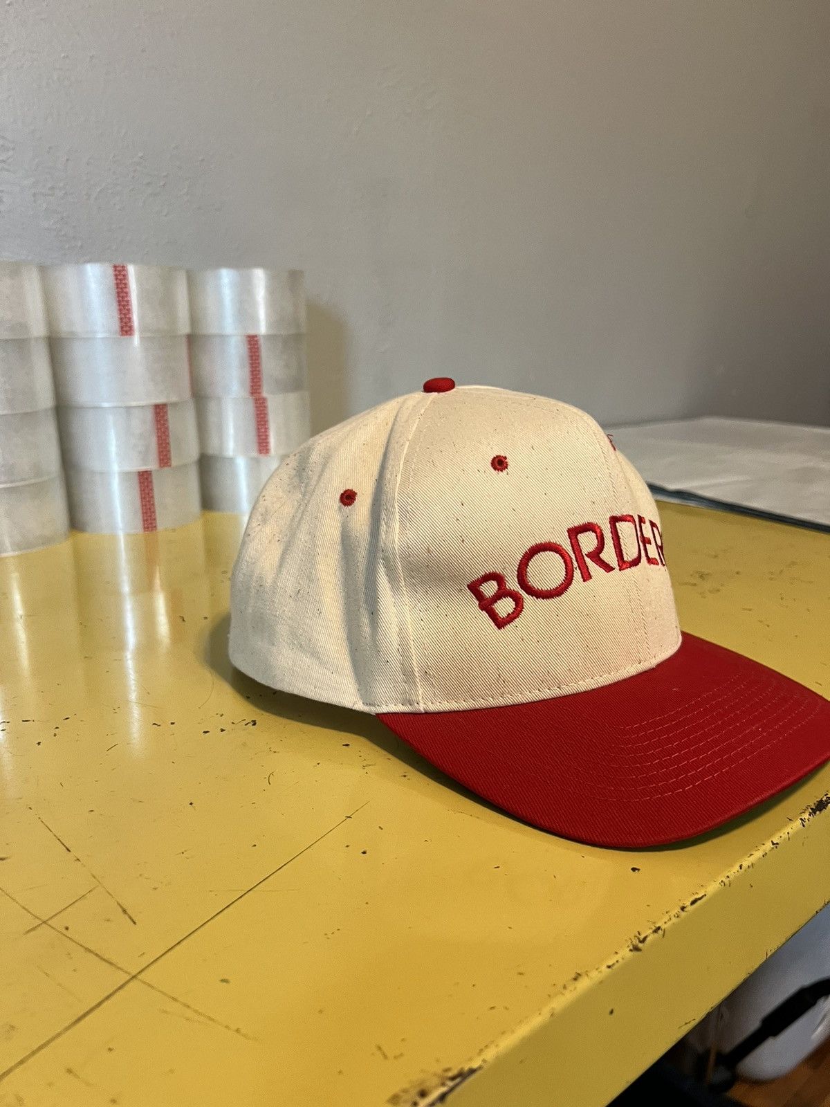 Vintage Vintage Borders Trucker Hat Size ONE SIZE - 4 Thumbnail
