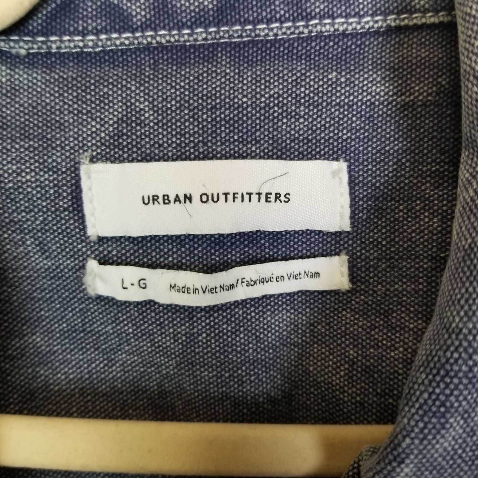 Urban Outfitters Urban Outfitters Womens Boxy Denim Jacket Snap Front L Y2K Size L / US 10 / IT 46 - 6 Thumbnail