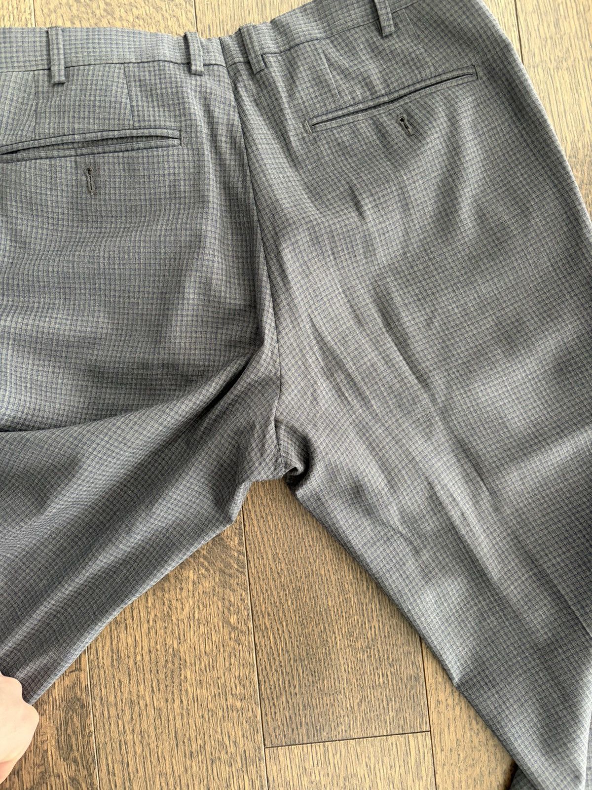 Pal Zileri Pal Zileri Blue/Grey Suit Size 38R - 7 Thumbnail