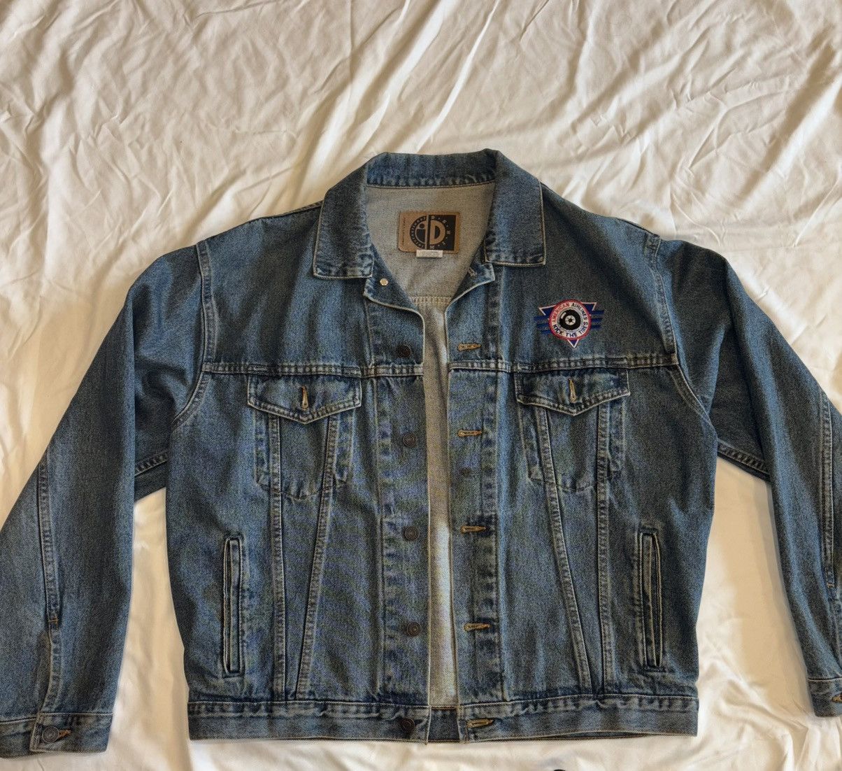 Other International Denim Leather Jacket Size US XL / EU 56 / 4 - 5 Thumbnail