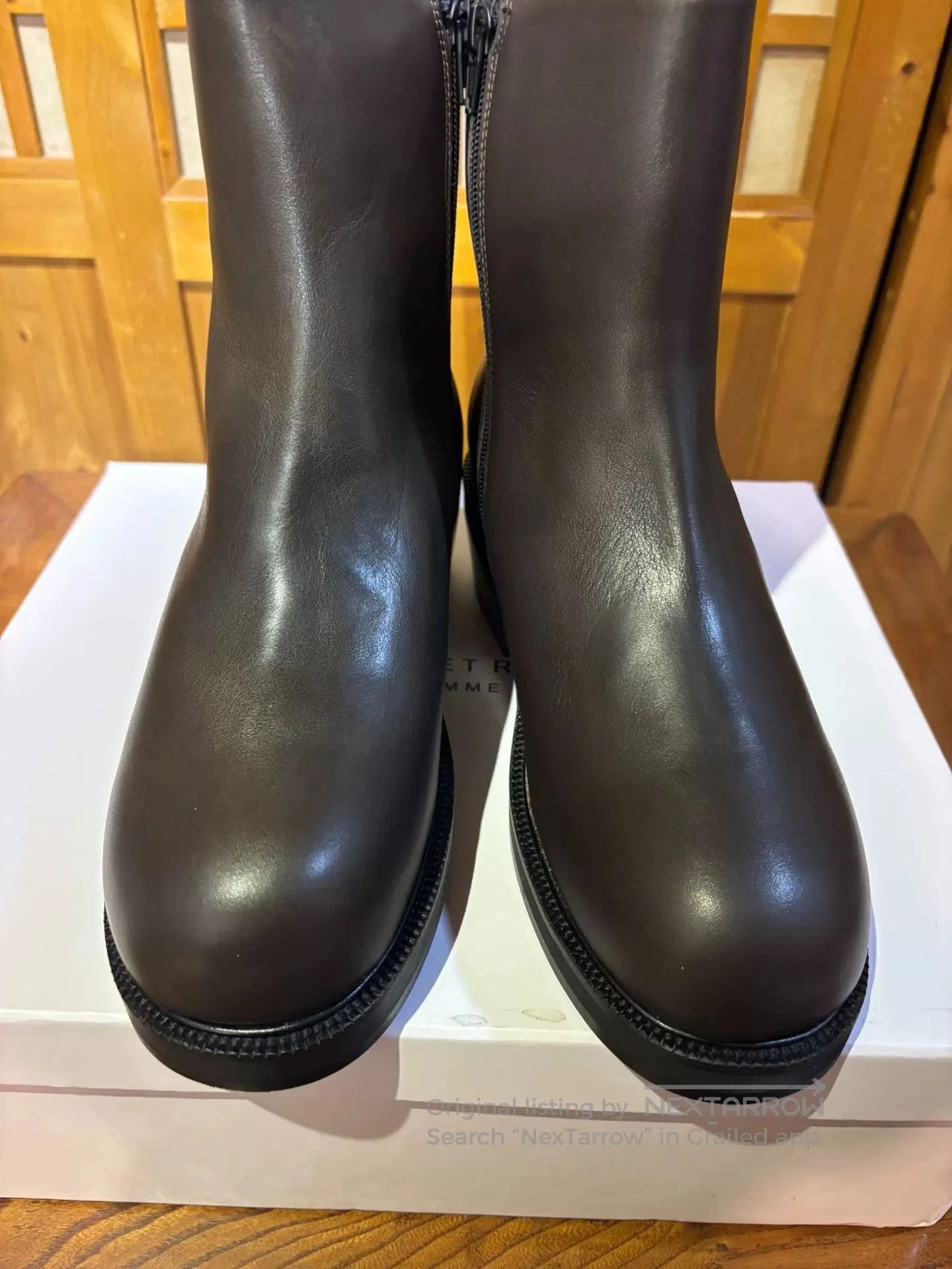 ADAM ET ROPE Adam et Rope 25AW Whale Leather Boots. Size US 10 / EU 43 - 4 Thumbnail