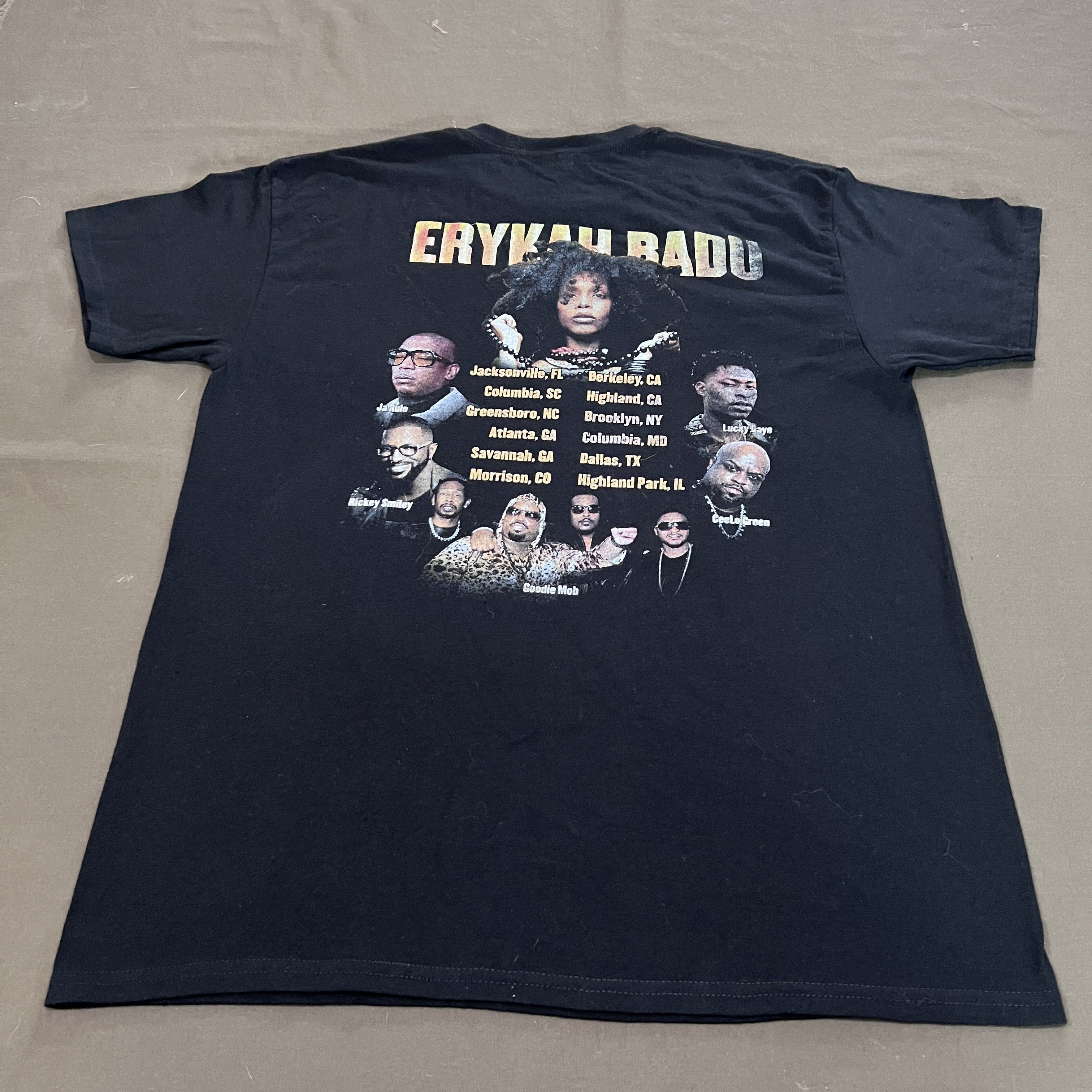 Band Tees × Rap Tees Erykah Badu Tour Promo Tee Size US L / EU 52-54 / 3 - 4 Thumbnail