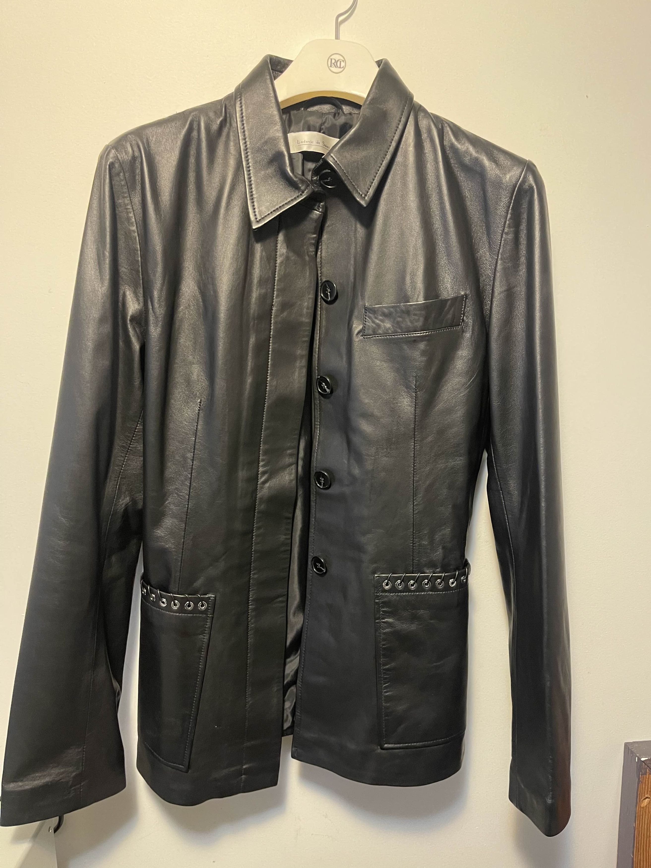 Ludovic De Saint Sernin LUDOVIC DE SAINT SERNIN Gail Leather Jacketa Size US M / EU 48-50 / 2 - 1 Thumbnail