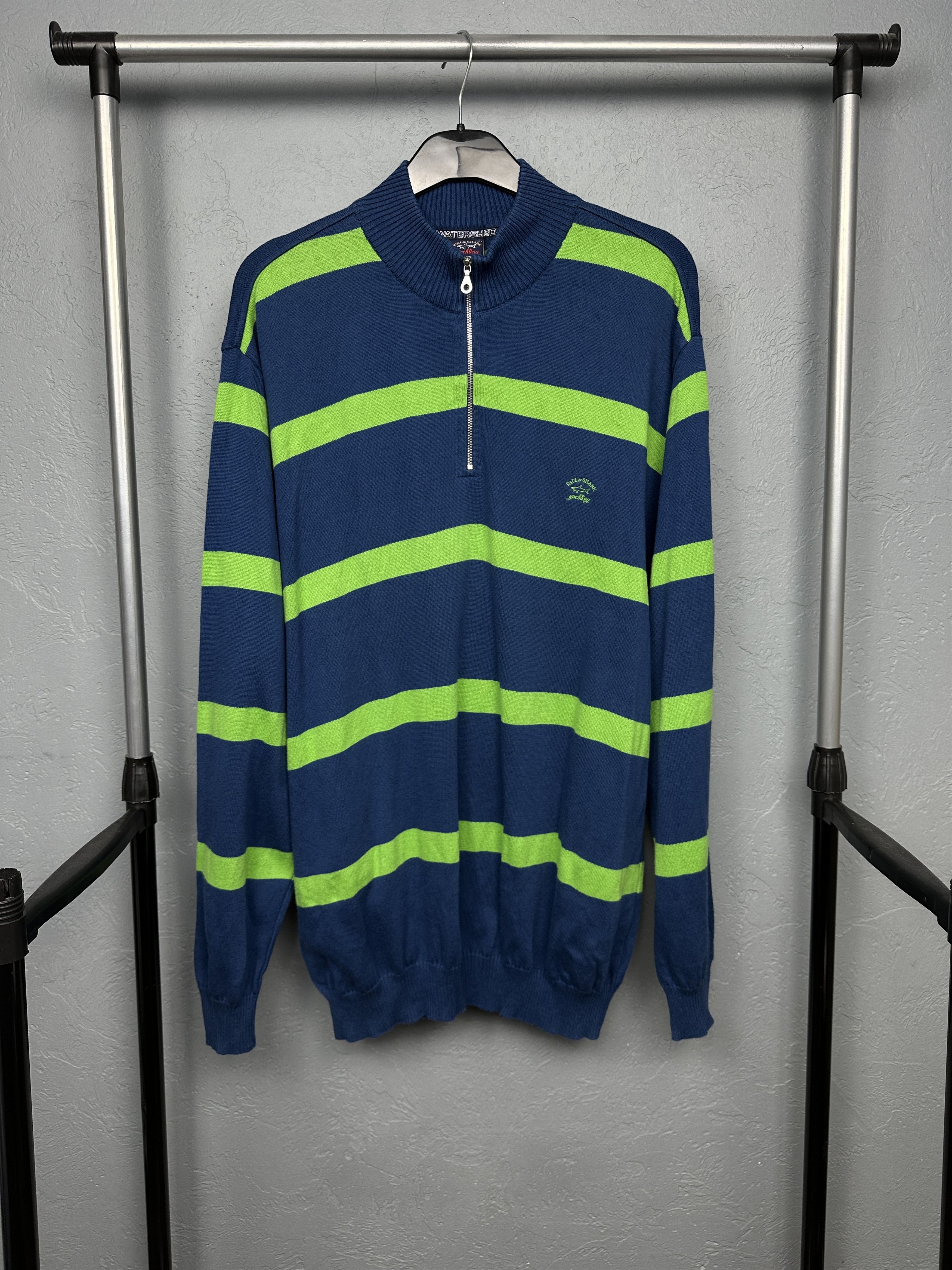 Paul & Shark Paul & Shark Vintage Mens 1\4 Zip Mens Sweater Size US XL / EU 56 / 4 - 1 Thumbnail