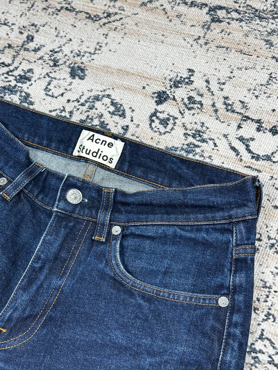 Acne Studios Acne Studios Rare Ace Str Raw Denim Jeans Size 30" / US 8 / IT 44 - 6 Thumbnail