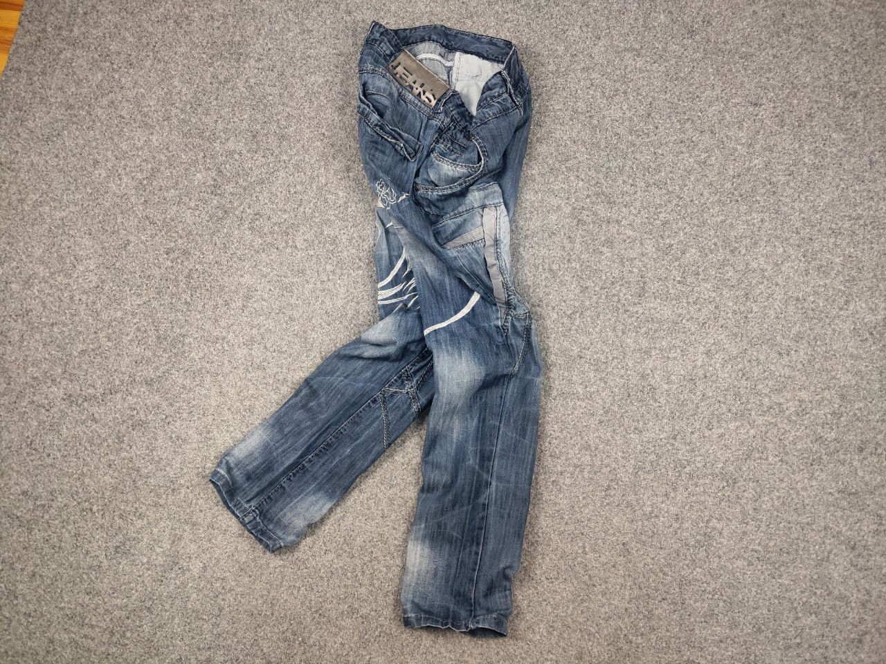 If Six Was Nine Vintage if six was nine style Opium Kosmo Japan baggy Jeans Size US 34 / EU 50 - 3 Thumbnail