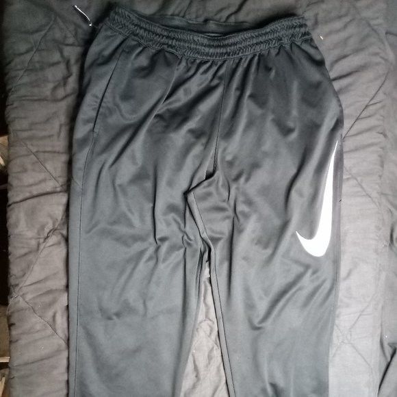 Nike × Vintage Vintage Y2K Nike Dri-Fit Big Swoosh Sweat Pants Joggers Size US 34 / EU 50 - 2 Thumbnail