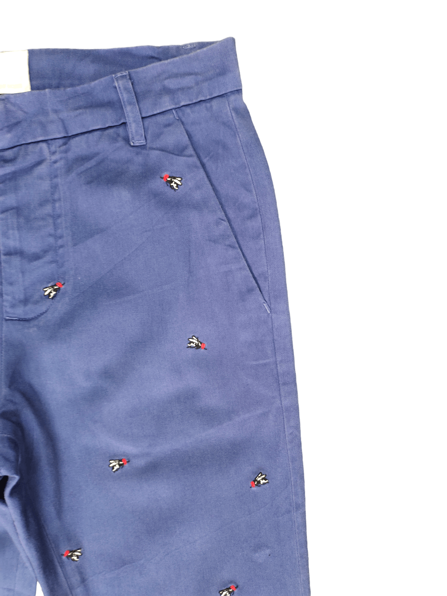 Band Of Outsiders Band of Outsiders Insects Embroidered Chino Pants Size US 29 - 6 Thumbnail