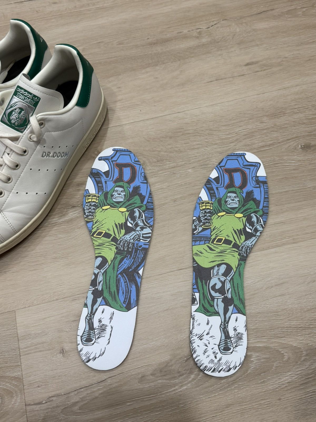 Adidas Adidas Marvel Comics Dr Doom Stan Smith Sneakers Size US 11.5 / EU 44-45 - 4 Thumbnail