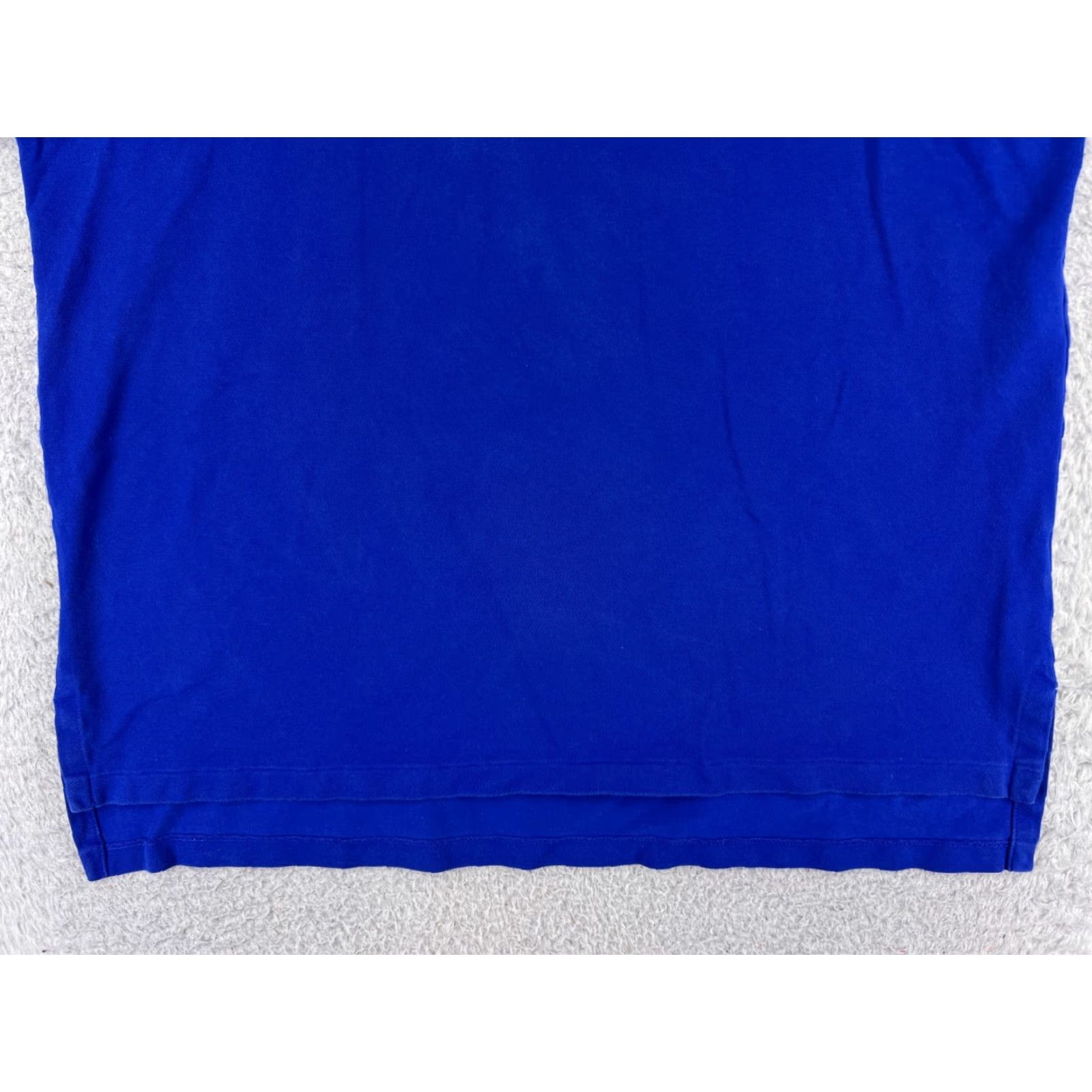 Ralph Lauren Ralph Lauren Polo Shirt Men XL Blue 100% Cotton Knit Pony Polo Shirt Men Blue Short Sleeve Solid 100% Cotton Size US XL / EU 56 / 4 - 5 Thumbnail