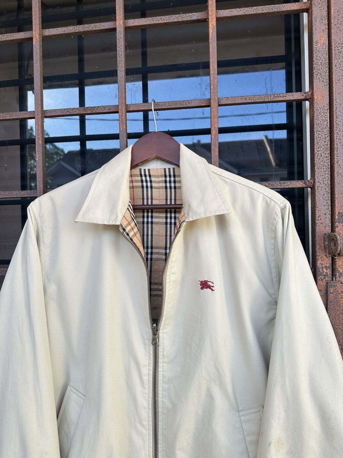 Burberry Burberry London Novacheck Reversible Light Bomber Jacket Size US M / EU 48-50 / 2 - 12 Thumbnail