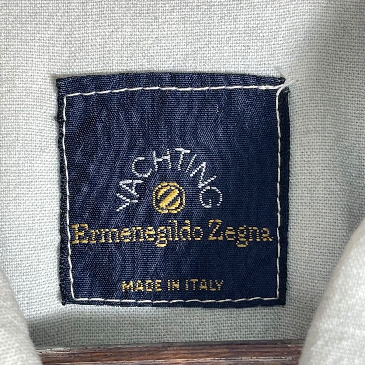 Ermenegildo Zegna × Z Zegna Vintage Ermenegildo Zegna Denim Faded Washed Light Jacket Size US S / EU 44-46 / 1 - 10 Thumbnail