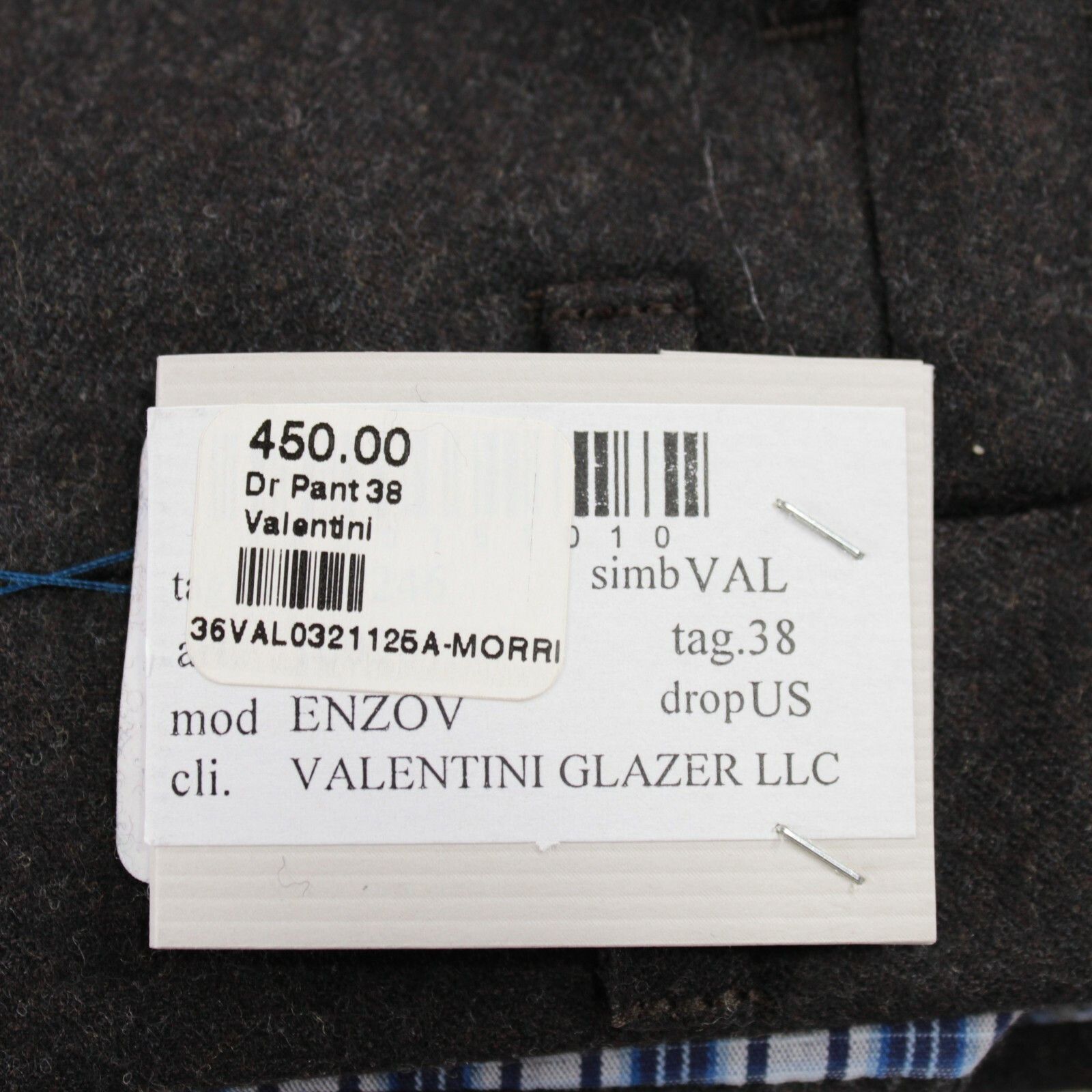 Other Valentini New with tags Dress Pants Size 38 US In Brown Size US 38 / EU 54 - 3 Thumbnail