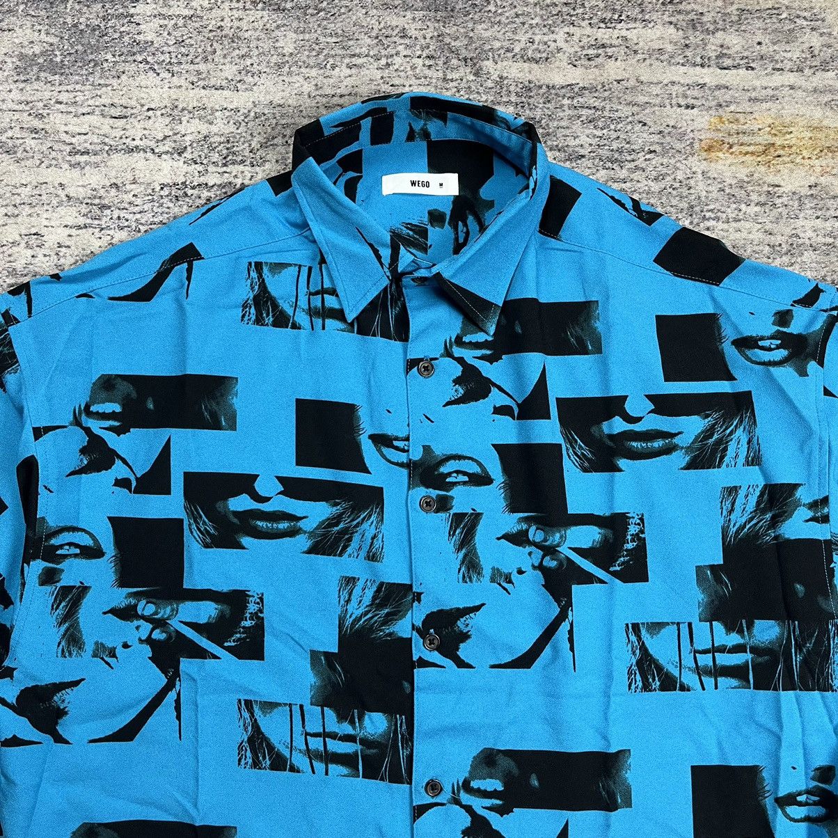 Beauty Beast × Hysteric Glamour × Japanese Brand Japanese brand Wego all over print eyes oversized shirt Size US M / EU 48-50 / 2 - 4 Thumbnail