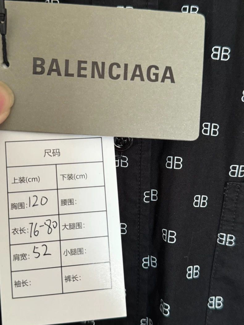 Balenciaga Balenciaga size 38 Long Sleeve Shirt with Double B Full Sc Size US S / EU 44-46 / 1 - 4 Thumbnail