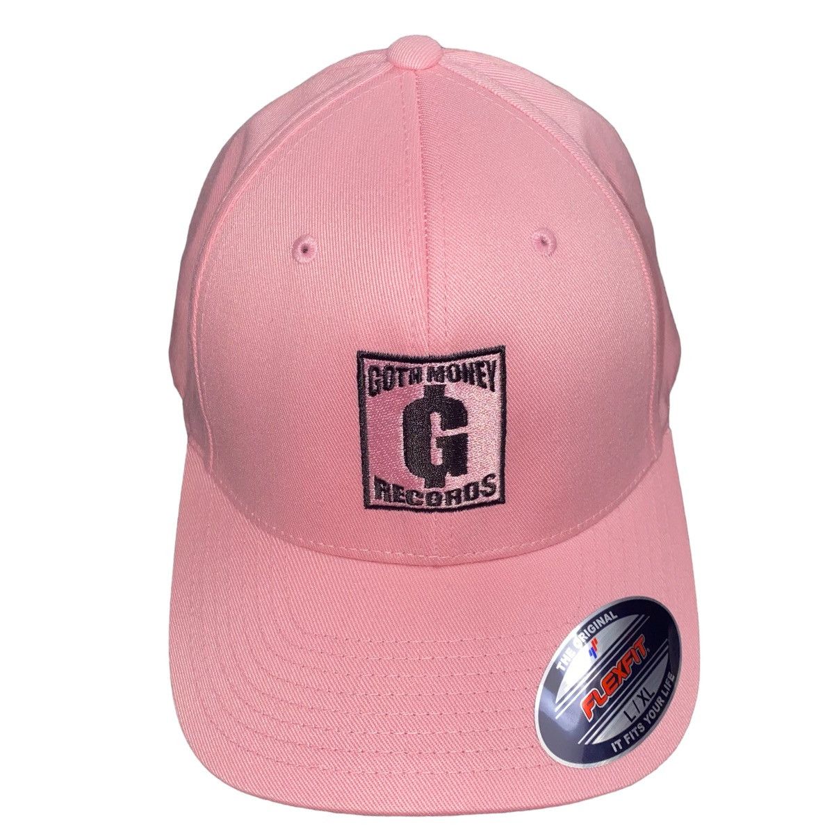 image of Drain Gang x Goth&money Goth Money "goth Luv" Box Logo Hat in Pink, Men's