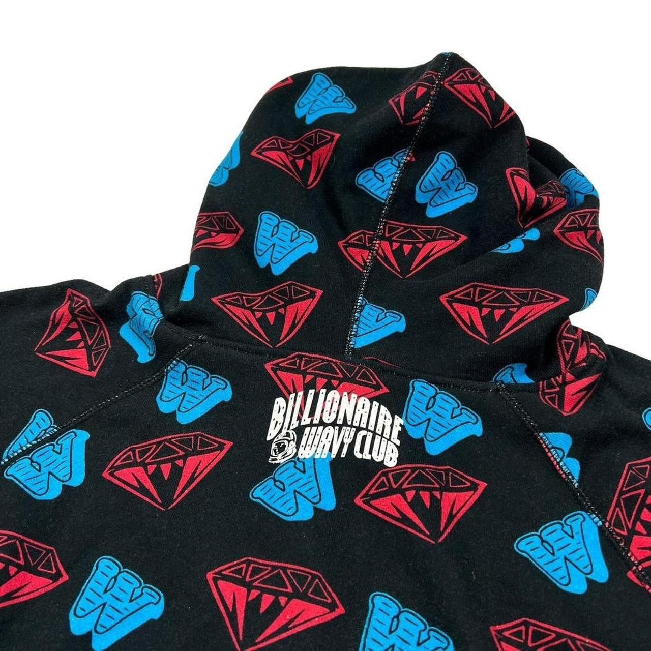 Billionaire Boys Club Vintage Billionaire Boys Club Diamonds & Dollars Hoodie - L Size US L / EU 52-54 / 3 - 5 Thumbnail