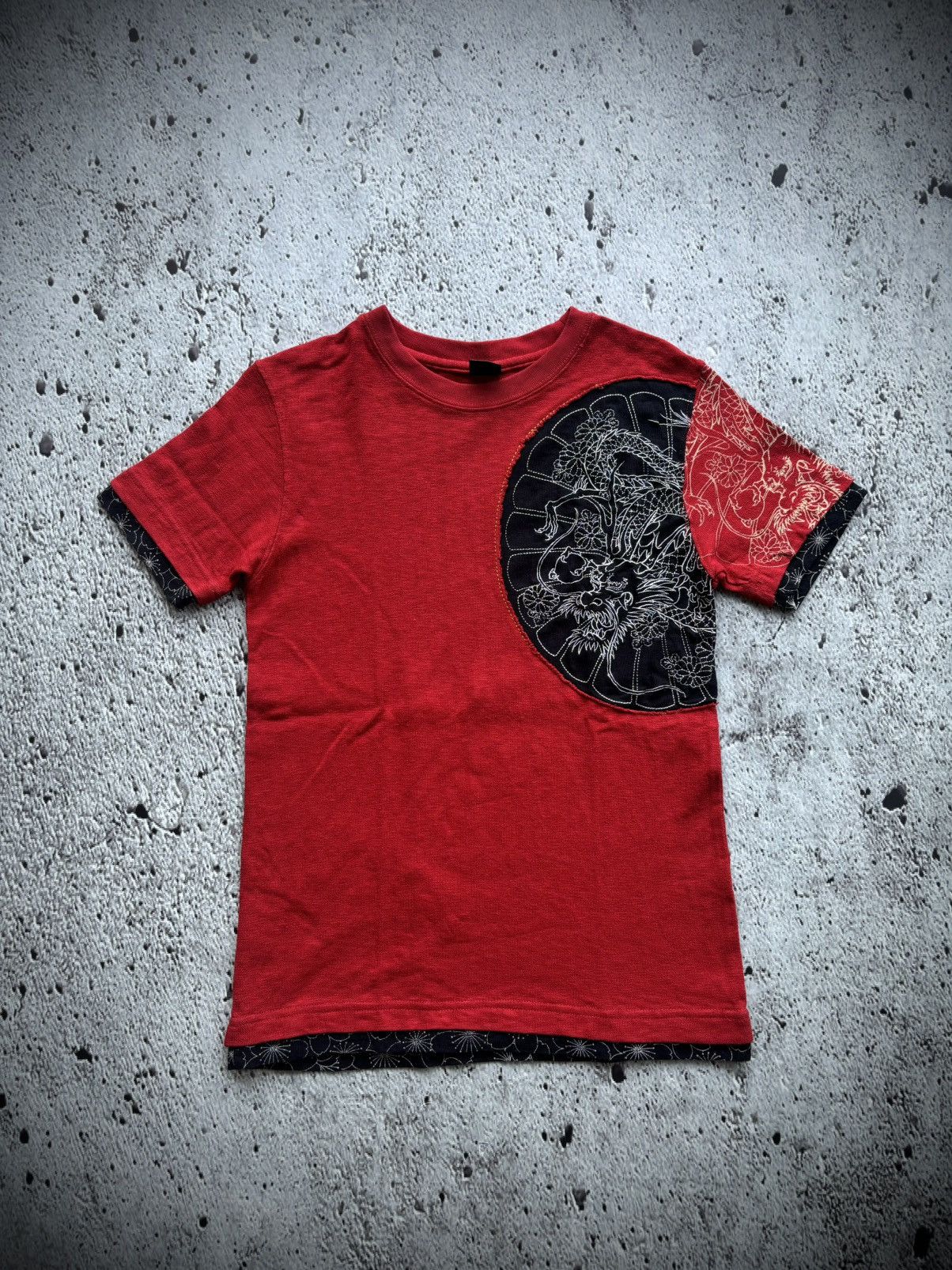 Y2k Japanese Dragon Sukajan Tshirt