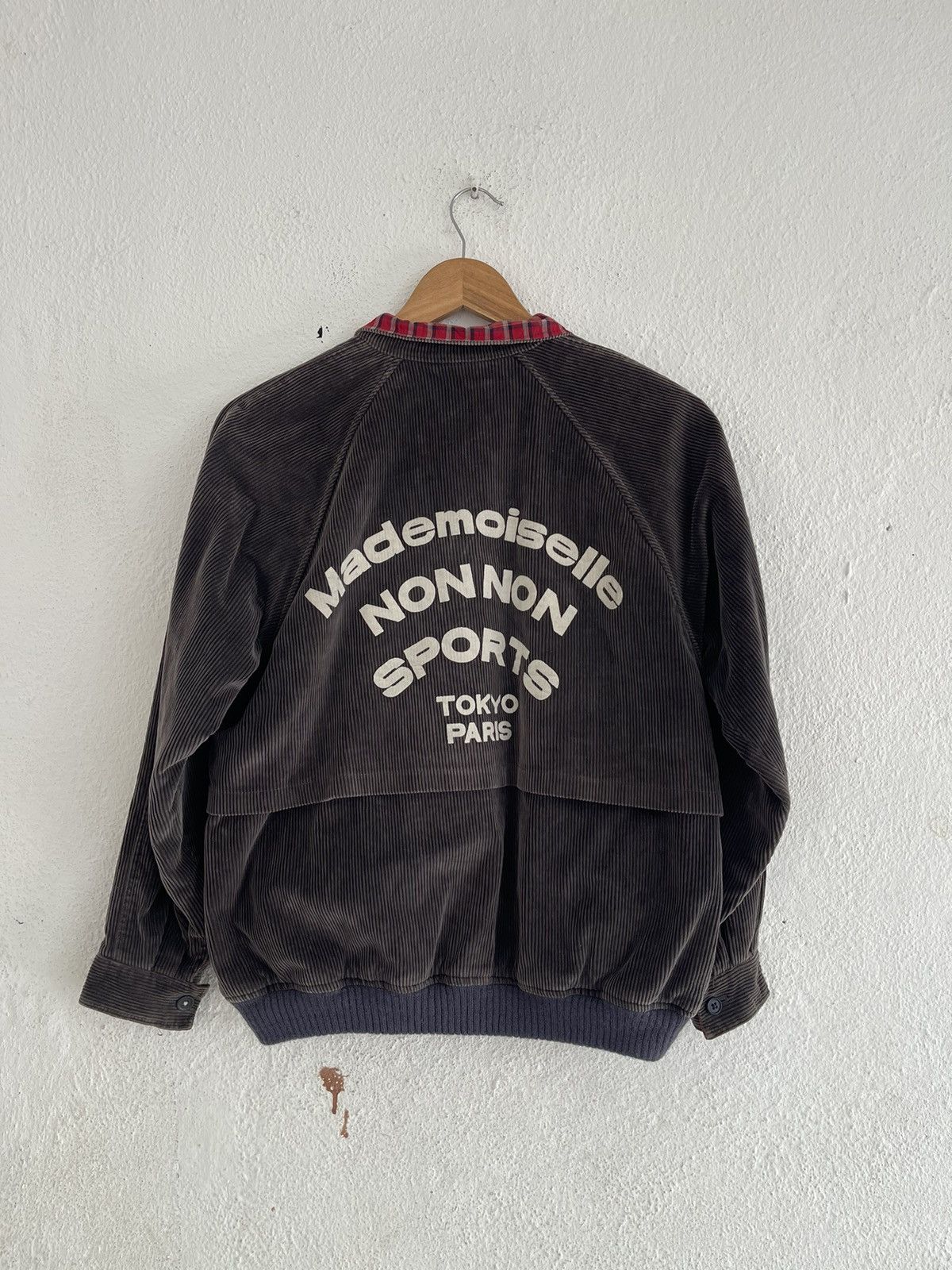 Mademoiselle Non Non Mademoiselle Non Non Sports Corduroy Reversible Jacket Size US M / EU 48-50 / 2 - 1 Thumbnail