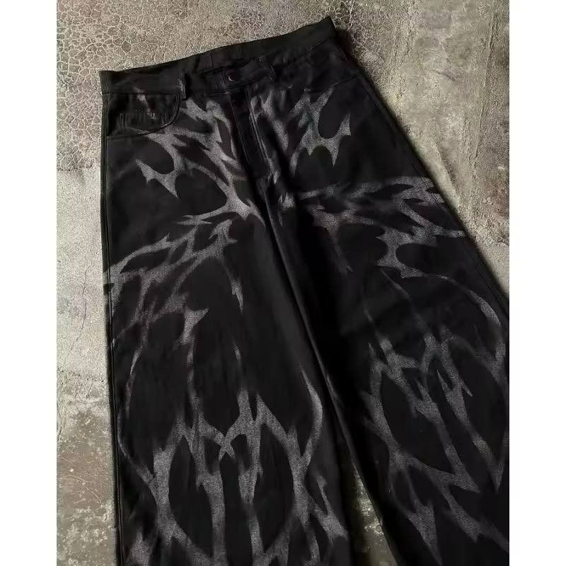 Japanese Brand × Vintage gradient print jeans Size US 36 / EU 52 - 1 Thumbnail