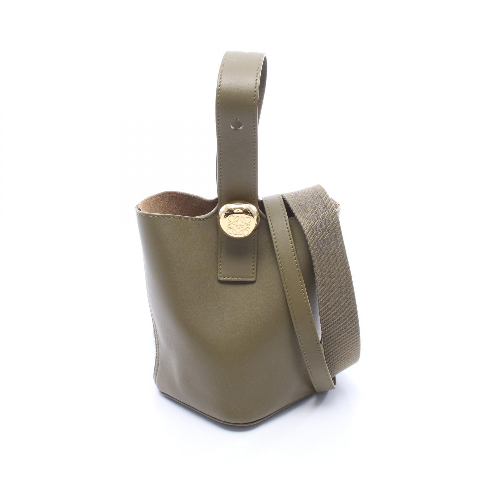 Loewe Loewe Loewe Pebble Leather 2way Bucket Bag Leather Handbag DUTY FREE for USA Size ONE SIZE - 1 Thumbnail