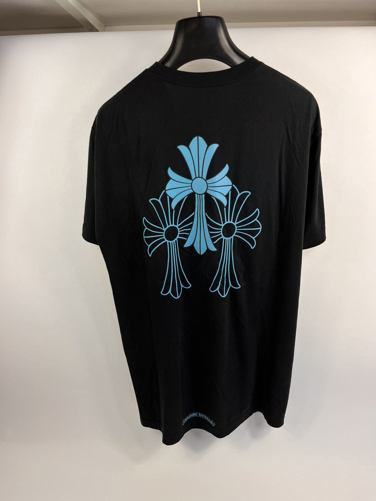 Chrome Hearts Chrome Hearts triple blue cross tee | Grailed