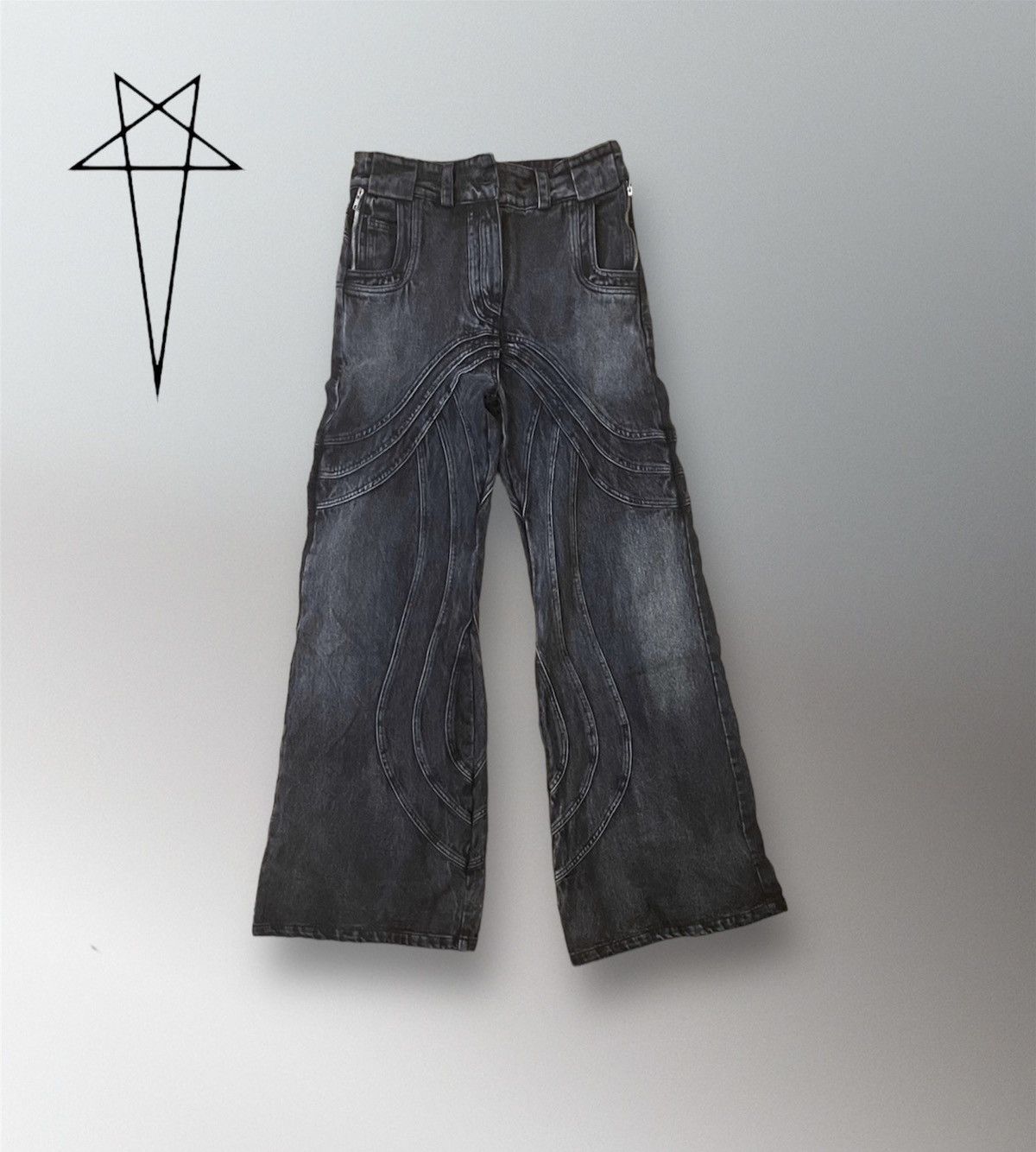 Streetwear NO FAITH STUDIOS HEAVY WAVE DENIM | Grailed