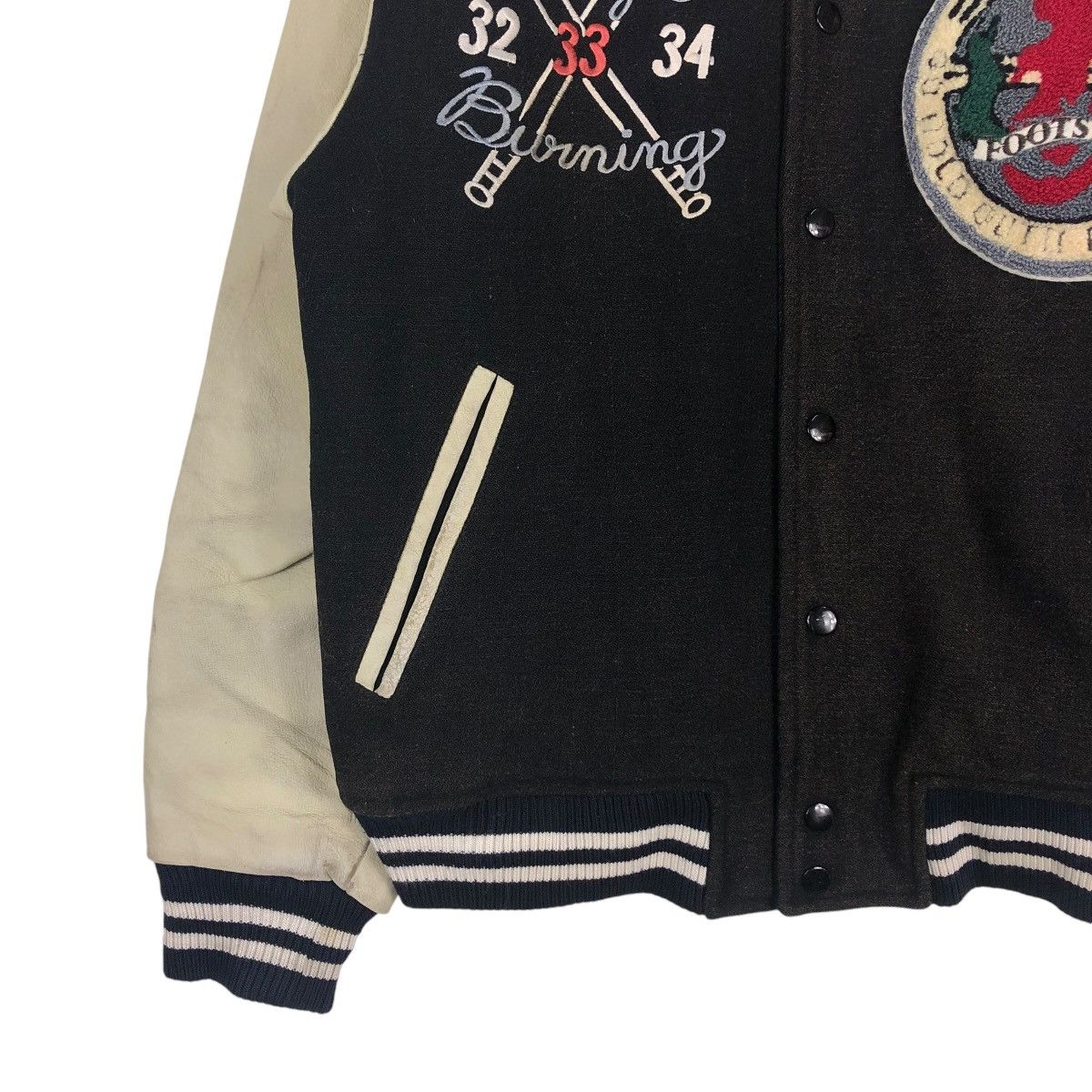 Vintage 🔥VINTAGE VARSITY JACKET LEATHER GUMUINTL UNION MADE Size US M / EU 48-50 / 2 - 6 Thumbnail