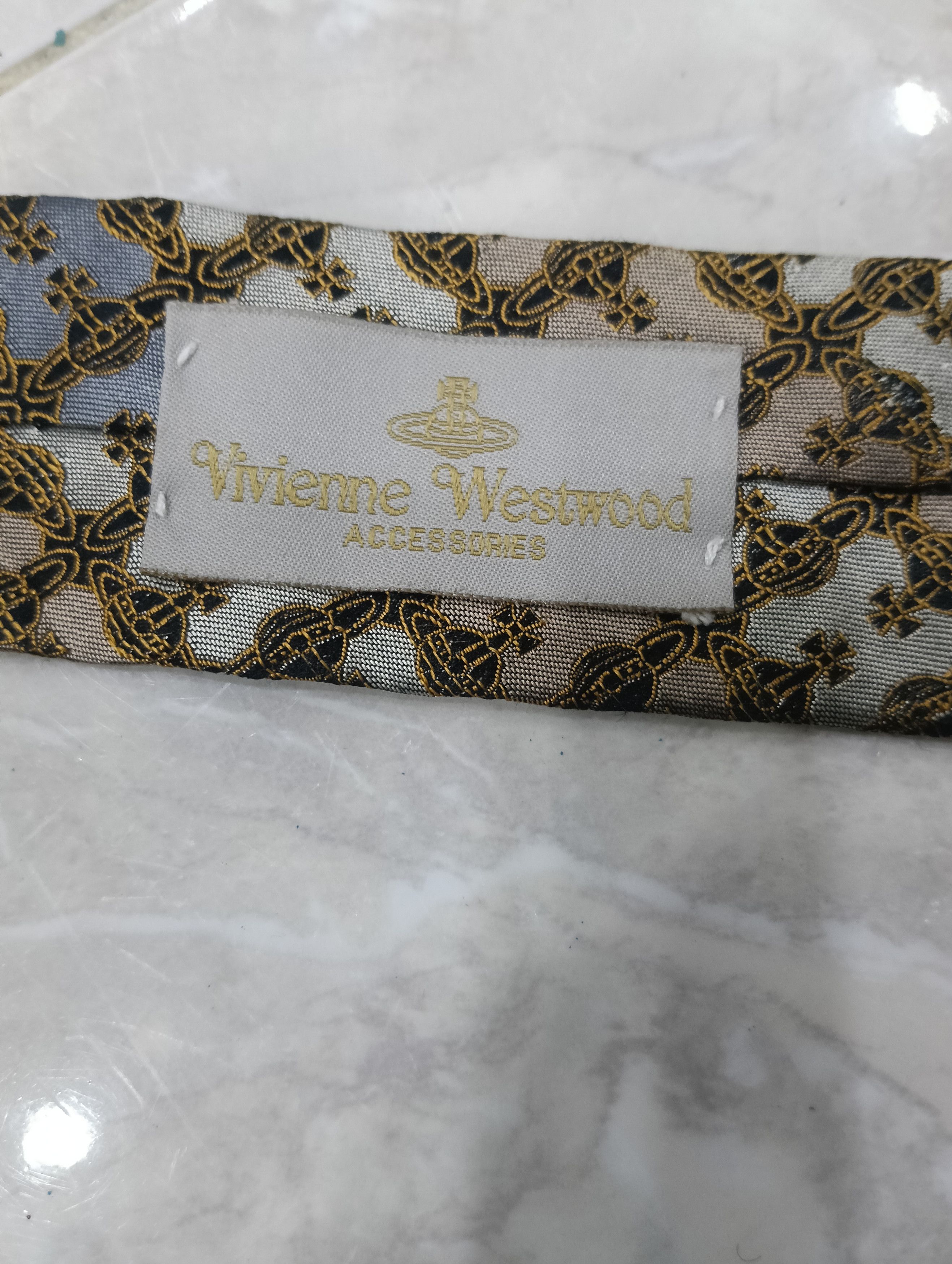 Vivienne Westwood Vivienne Westwood Monogram Tie Size ONE SIZE - 10 Thumbnail
