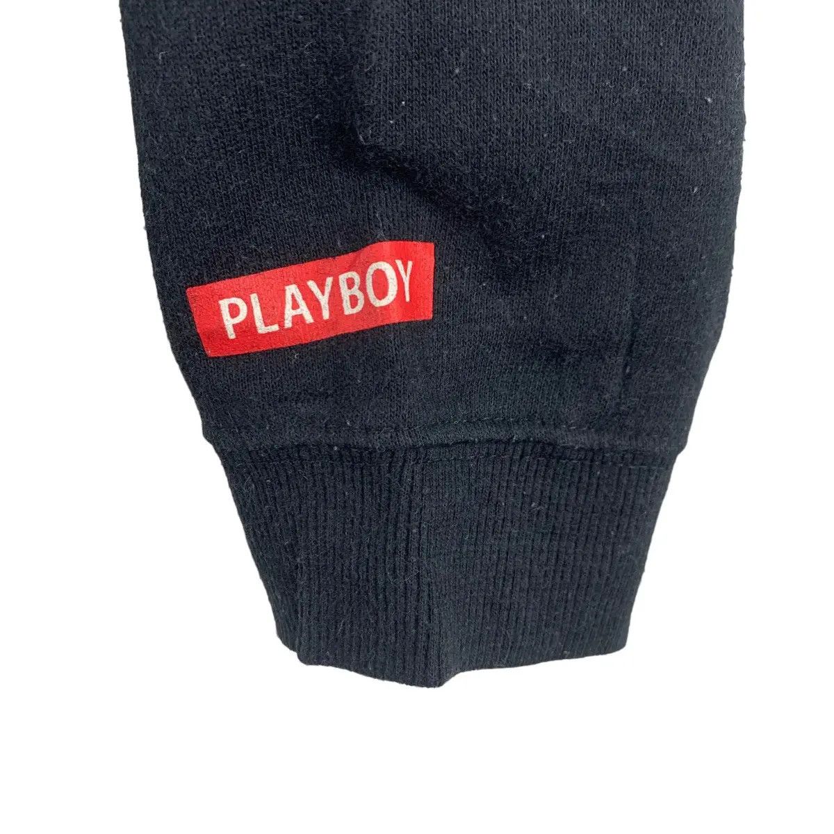 Playboy Vintage PLAYBOY BUNNY Small Logo AOP Collar Sweatshirt Size XL / US 12-14 / IT 48-50 - 7 Thumbnail