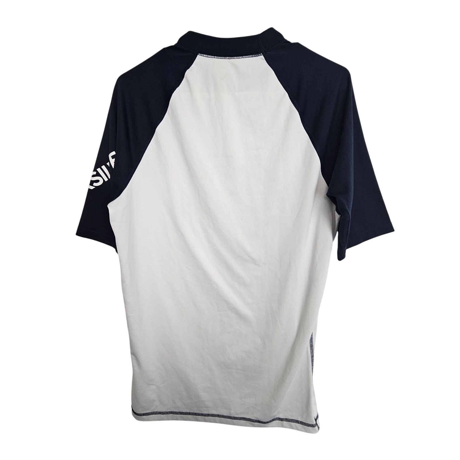 Quiksilver Quiksilver Rash Guard Navy Blue White Short Sleeve XL Size US 40 / EU 56 - 7 Thumbnail