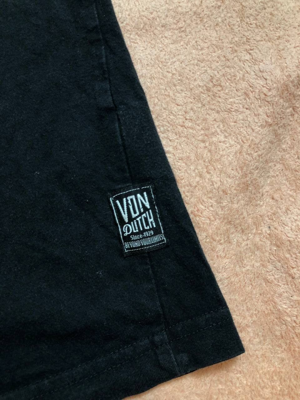 Von Dutch Von Dutch Black Vintage Wash Big Iconic Graphic T-Shirt Size US XL / EU 56 / 4 - 6 Thumbnail