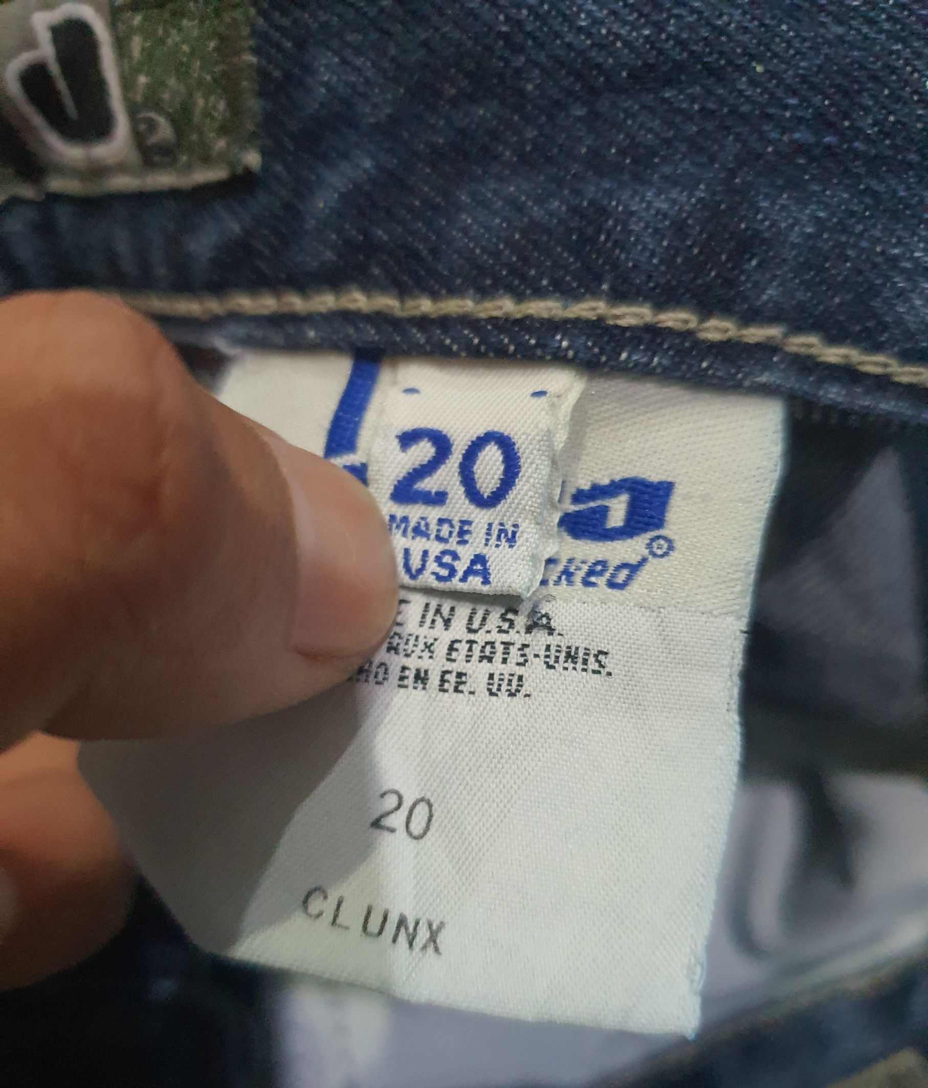 JNCO × Vintage Rare! Vintage 90s JNCO Denim Baggy Pants Made in USA Size 31 Size US 31 - 9 Thumbnail