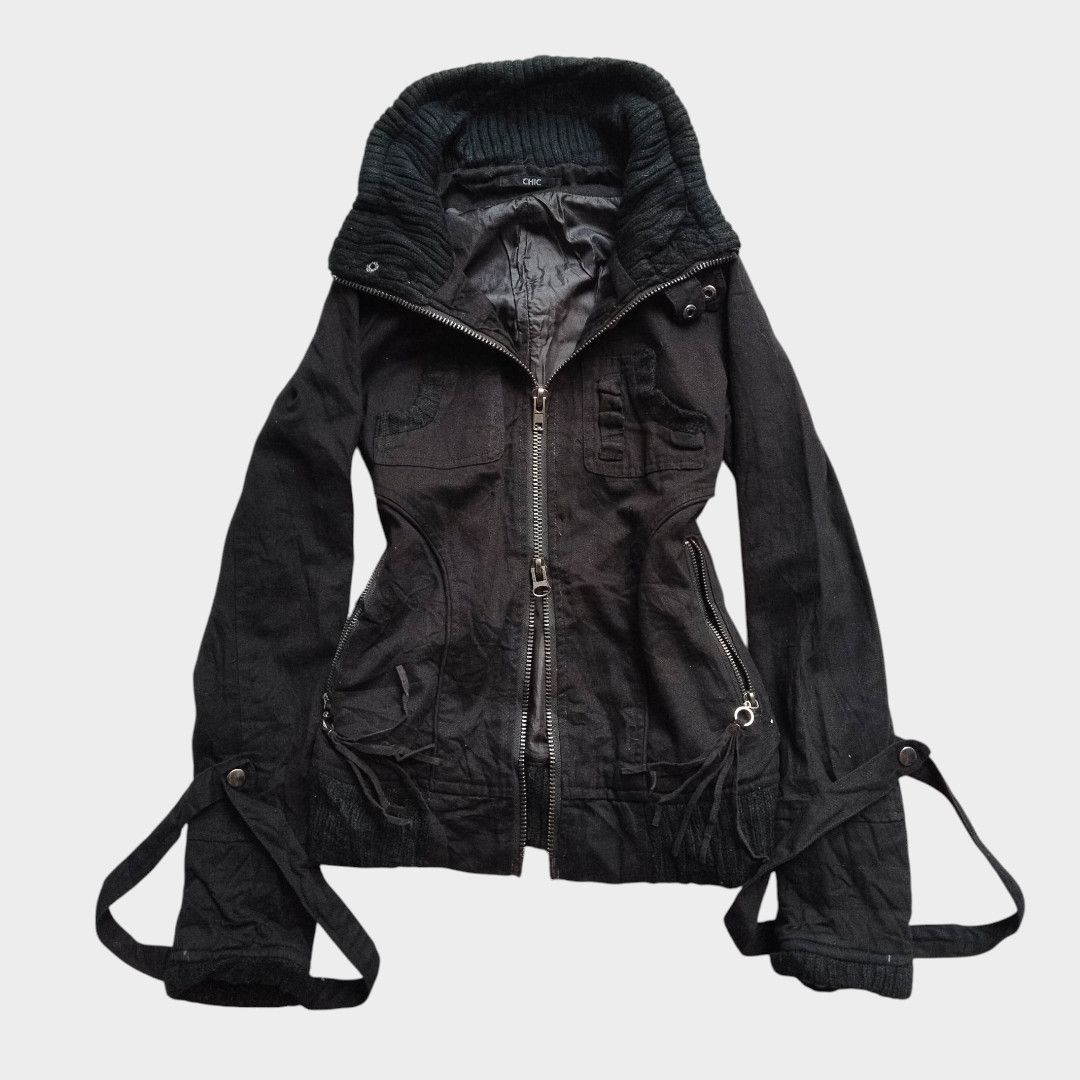 If Six Was Nine Chic vkei Style bondage jacket Size US S / EU 44-46 / 1 - 1 Thumbnail